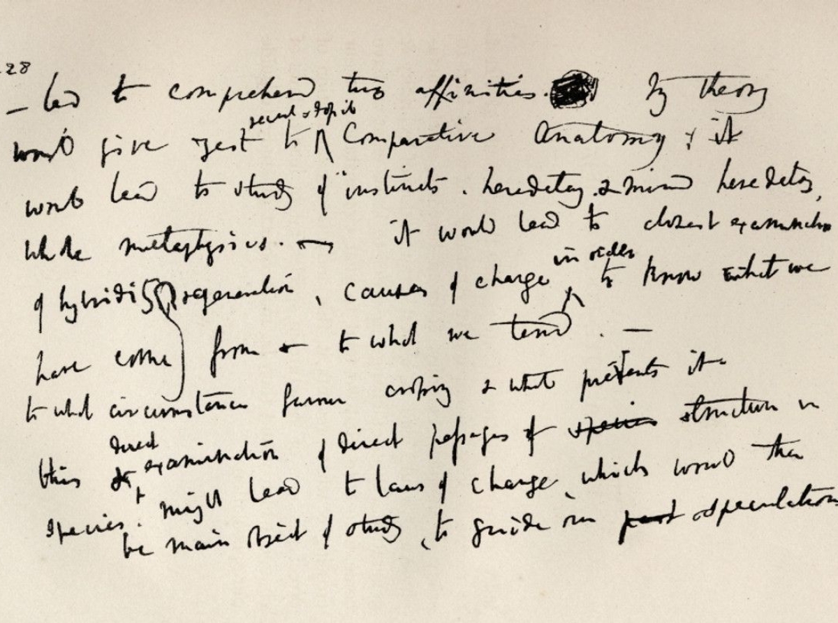 Vida y obra de Darwin en su correspondecia