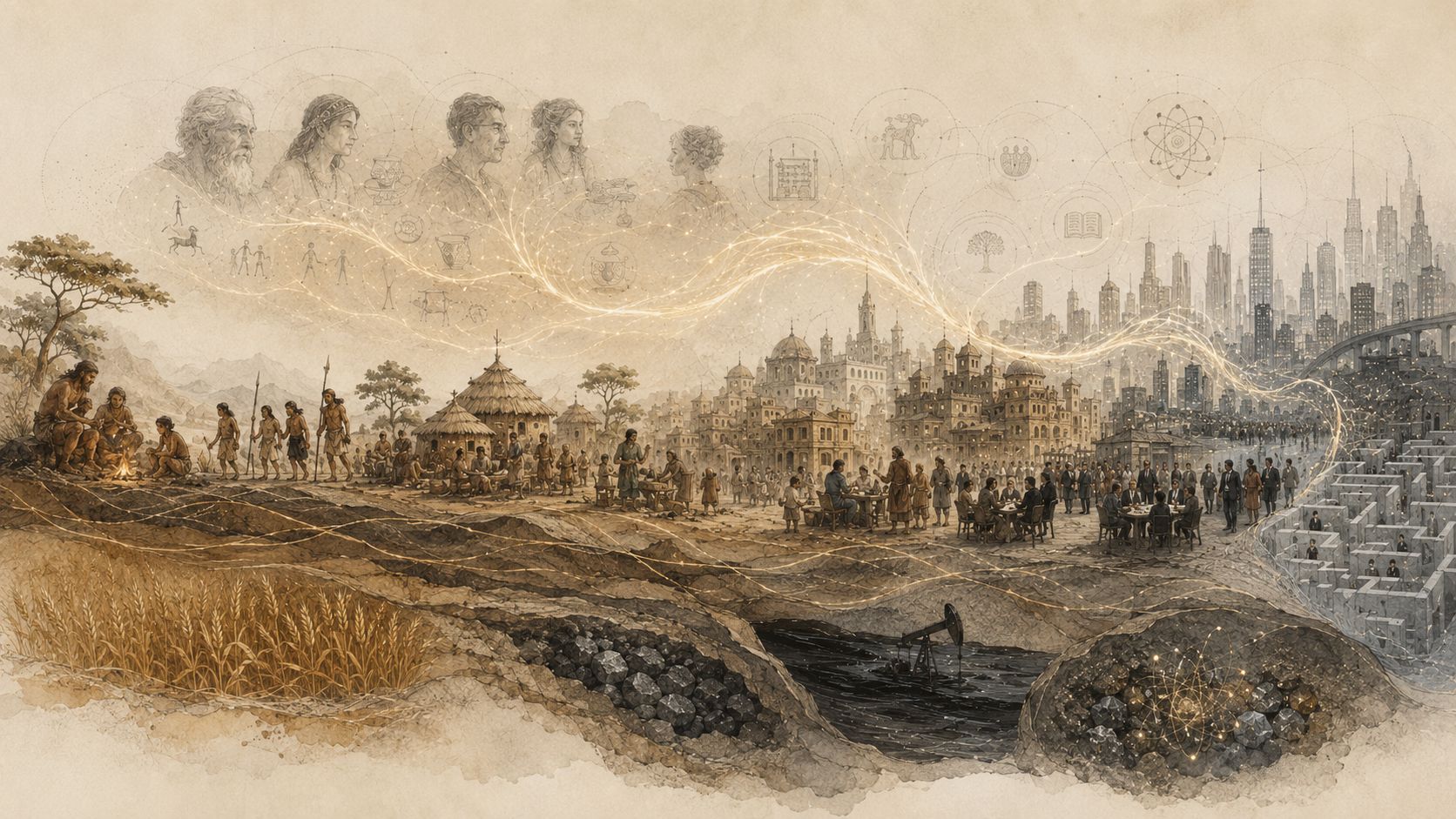 La sociedad humana evoluciona