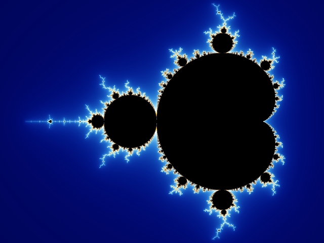 Sección de la secuencia de mandelbrot
