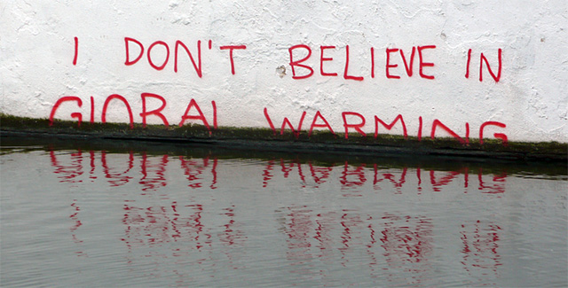 No creo en el calentamiento global 