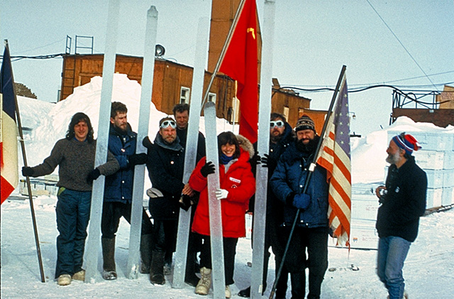 Núcleos de hielo de Vostok