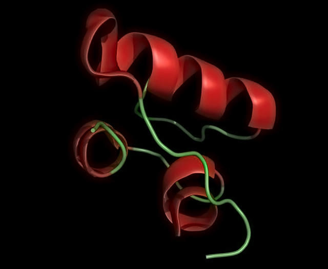Estructura molecular de insulina